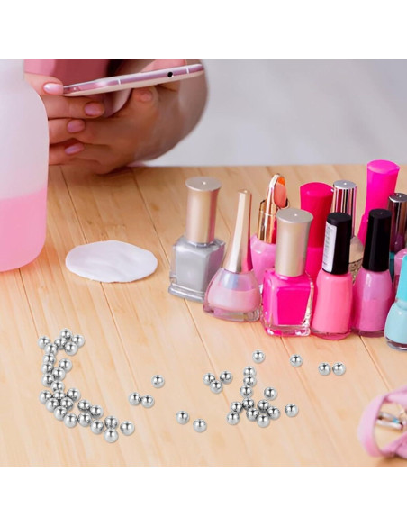 100 Bolas de Mezcla de Pintura Acero Inoxidable 316 5.5mm