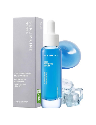 Suero Profundo Antártico Serumkind 30 ml - Lifting y Voluminizador Vegano