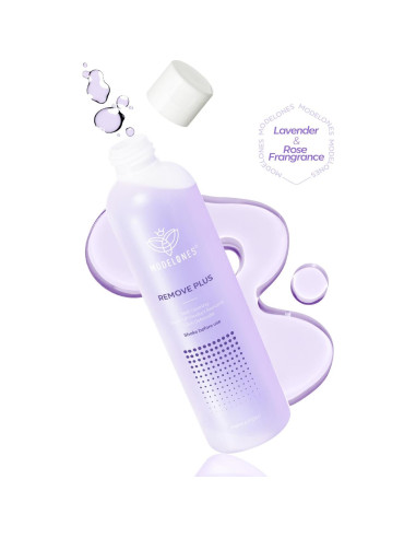 Removedor de Esmalte Modelones 236.6 ml Gel Acetona Lavanda