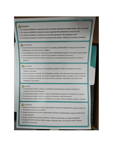 Mezclador Vortex LAB FISH Mini 0-3000 RPM para Laboratorio