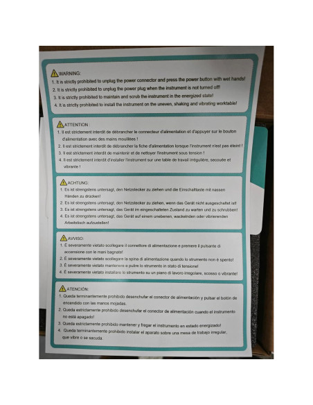 Mezclador Vortex LAB FISH Mini 0-3000 RPM para Laboratorio