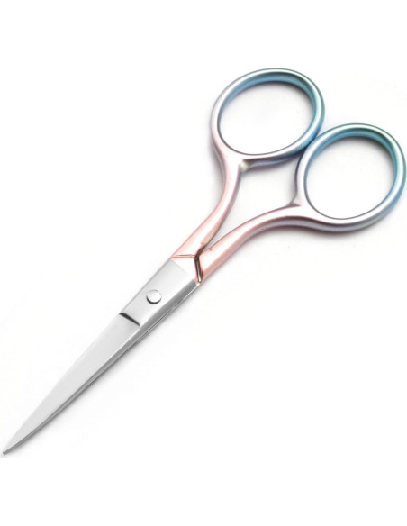 Tijeras de Aseo Profesional Motanar 10.5 cm Acero Inoxidable Rosa