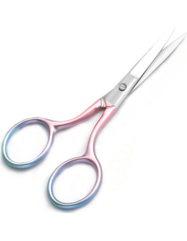 Tijeras de Aseo Profesional Motanar 10.5 cm Acero Inoxidable Rosa