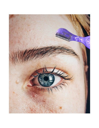 Recortadores de Cejas Iconikal 50-Pack Rosa - Belleza y Estilo