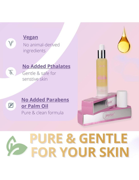 Aceite de Afeitado Jasclair 50ml - Dermaplaning Suave y Hidratante