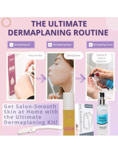 Aceite de Afeitado Jasclair 50ml - Dermaplaning Suave y Hidratante