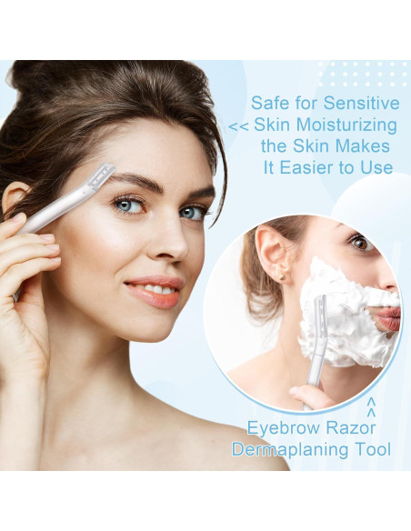 Rasuradora Dermaplane ProSuites 16 Piezas para Mujeres