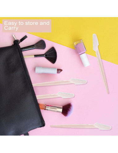 21 Navajas Faciales HFATMOS para Cejas y Exfoliación Rosa