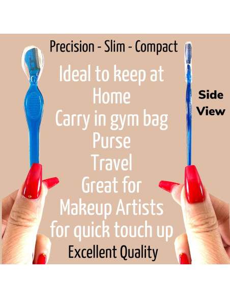 30 Cuchillas de Cejas ALAZCO - Afeitado Facial y Exfoliación