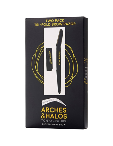 Cuchilla de Cejas Arches y Halos - Tamaño Viaje - 1 pc