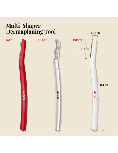 Afeitadora de Cejas Kiss Nueva York - Recortadora Facial Multifuncional