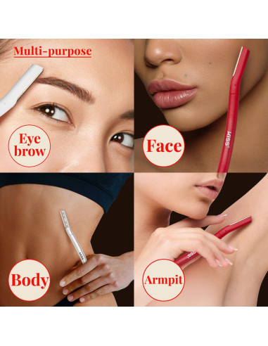 Afeitadora de Cejas Kiss Nueva York - Recortadora Facial Multifuncional