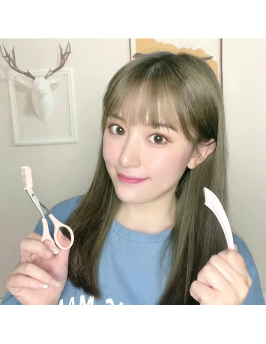 Juego de 6 Recortadores de Cejas Curvados CHENYOUSH