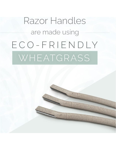 Afeitadora Dermaplaning Wildpier - 3 Piezas, Exfoliante Facial