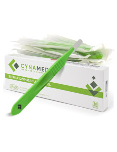 Cuchillas de Dermaplaning No.14 Surgical Design - Acero Inoxidable, Desechables y Estériles