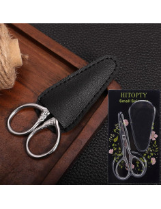 Tijeras de Precisión HITOPTY Vintage 8.9 cm Acero Inoxidable 2