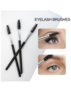 Cepillos de Pestañas Quacc 3 PCS Ajustables Reutilizables 2