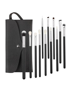 Juego de brochas de maquillaje profesional 12 piezas LH08