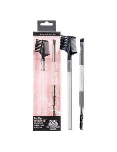 Juego de Brochas para Cejas y Ojos JAPONESQUE 2 en 1