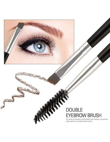 6 Cepillos de Cejas y Pestañas Spoolie - 17.4 cm