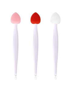 Juego de 3 Cepillos Exfoliantes de Labios Sluswallow - Silicona