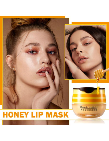 Bálsamo Labial Hidratante WENJLYJ Tarro de Miel 32g