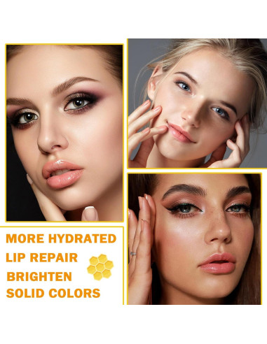 Bálsamo Labial Hidratante WENJLYJ Tarro de Miel 32g