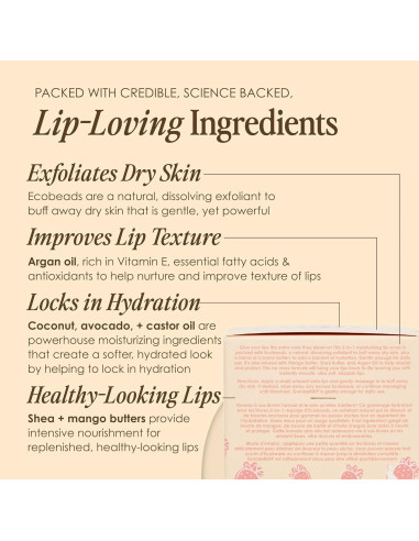 Exfoliante Labial Hidratante Grande Cosmetics 15.7 ml