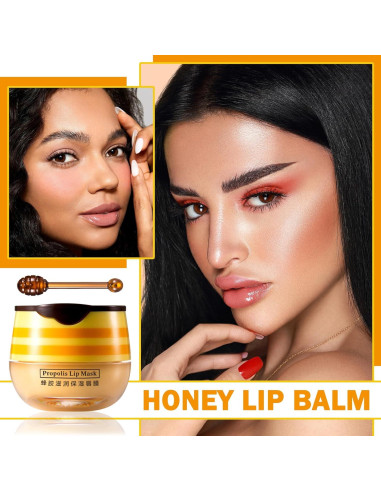 Bálsamo Labial Hidratante WENJLYJ Tarro de Miel 32g