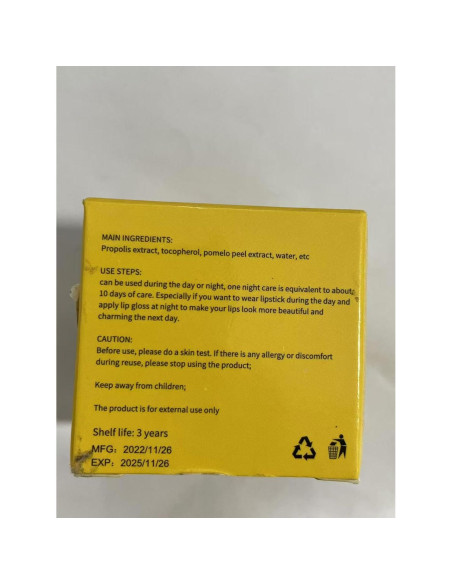 Bálsamo Labial Hidratante WENJLYJ Tarro de Miel 32g