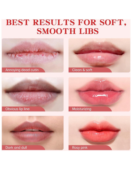 Conjunto Exfoliante Labios Azúcar Fresa + Máscara COLOROCK