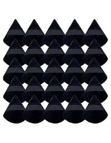 Esponjas de Maquillaje GXXMEI 30PCS Puff Triangular Terciopelo