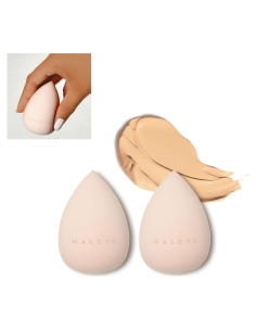 Esponja de Maquillaje Vegana HALEYS - Paquete de 2 Rosa