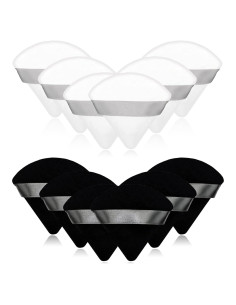 12 Esponjas de Polvo Cosmético Scartink Triangulares 7 cm