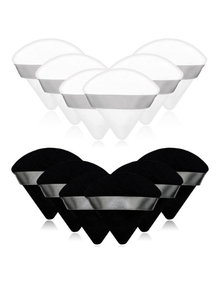 12 Esponjas de Polvo Cosmético Scartink Triangulares 7 cm