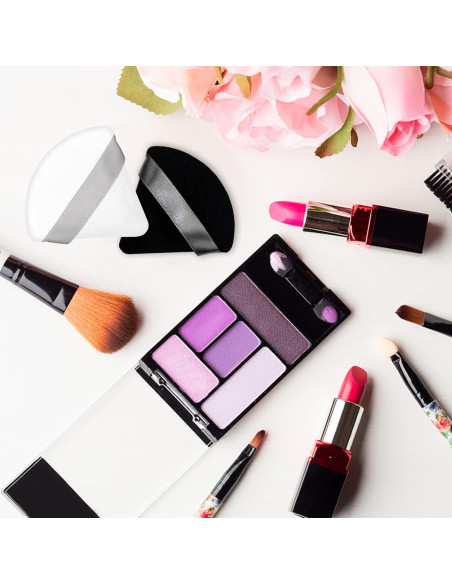 12 Esponjas de Polvo Cosmético Scartink Triangulares 7 cm