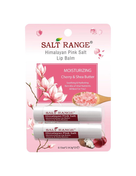 Bálsamo Labial Orgánico WBM Cereza y Manteca de Karité 2 Piezas