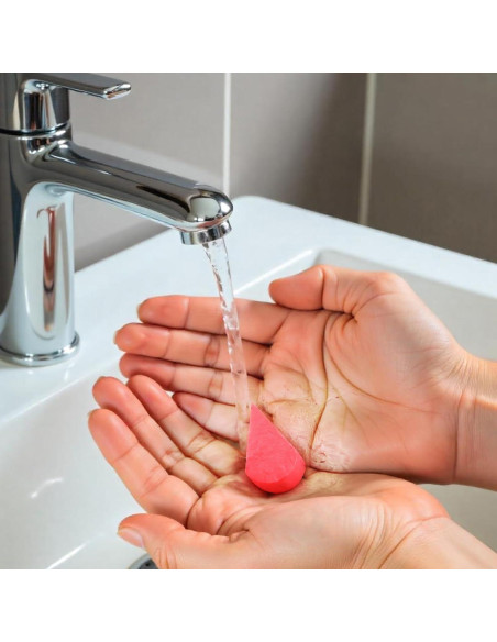 16 Esponjas de Maquillaje JIYIN Multicolor Alta Densidad