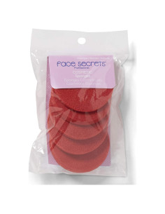 Esponjas de Maquillaje Rojas Face Secrets 13.68x8.78cm