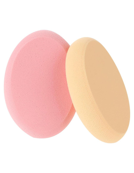 Esponja de Maquillaje Ovalada Sliverdew 2 Piezas Húmeda/Seca
