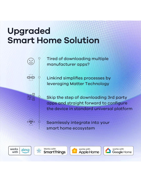 Bombilla Inteligente Linkind A19 E26 9W 800LM 6 Paquete