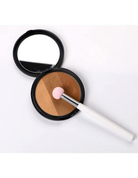 6 Esponjas de Maquillaje Sliverdew para Base y Corrector