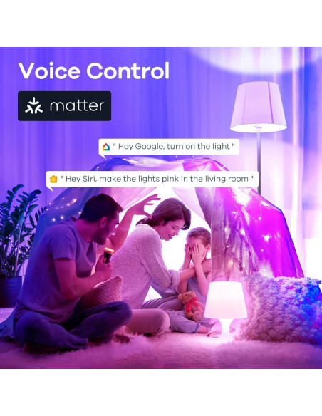 Bombilla Inteligente Linkind A19 E26 9W 800LM 6 Paquete