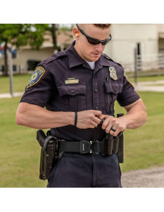 Cinturón Táctico Jumbofit Nylon Ajustable 125 cm con Hebilla 2