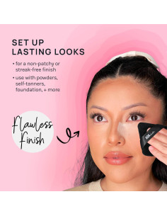 Conjunto de Esponjas de Maquillaje AOA Studio 6 Piezas Negro 2