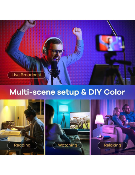 Bombilla Inteligente Linkind A19 E26 9W 800LM 6 Paquete