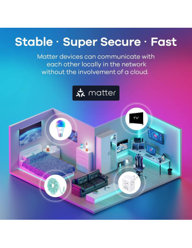 Bombilla Inteligente Linkind A19 E26 9W 800LM 6 Paquete