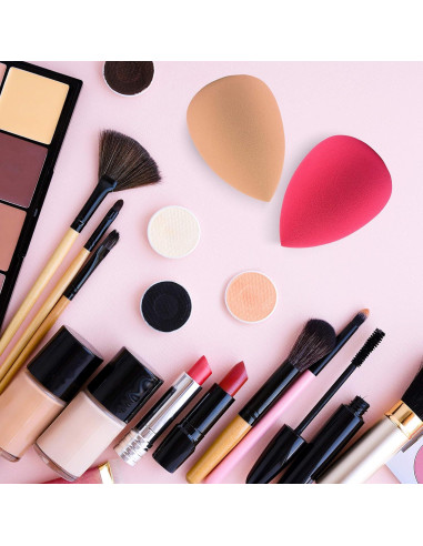 Conjunto de Esponjas de Maquillaje IXO - Sin Látex, 5 Unidades
