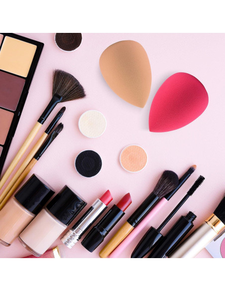 Conjunto de Esponjas de Maquillaje IXO - Sin Látex, 5 Unidades