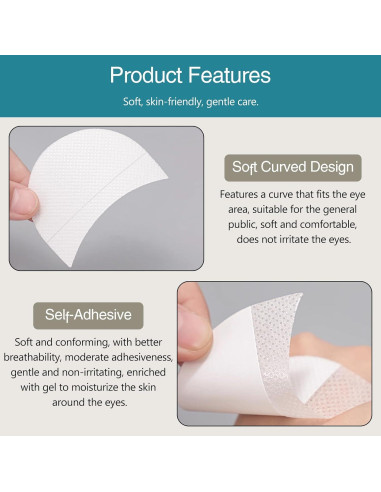 150 Protectores de Sombra de Ojos Kootinn - Plantillas Desechables